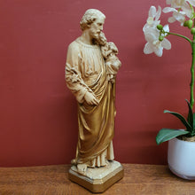 Load image into Gallery viewer, Antique Ceramic-Chalk or plaster Sculpture Statue or Figurine, Home Worship or Devotion. B11726
