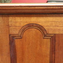 Load image into Gallery viewer, x SOLD Antique American Mahogany Shop Counter, Clerk's Cabinet now a TV Unit or Sideboard. B11791