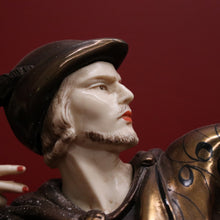 Load image into Gallery viewer, x SOLD Antique French Art Deco Bronze and Marble Base Statue Robin Hood, circa 1930. B11302