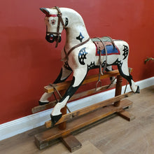 Load image into Gallery viewer, x SOLD - Vintage hand-painted Rocking Horse