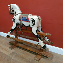 Load image into Gallery viewer, x SOLD - Vintage hand-painted Rocking Horse