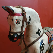 Load image into Gallery viewer, x SOLD - Vintage hand-painted Rocking Horse
