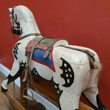 Load image into Gallery viewer, x SOLD - Vintage hand-painted Rocking Horse