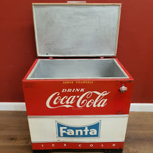 Load image into Gallery viewer, x SOLD Vintage, almost antique 1950s Coco-Cola machine or fridge.