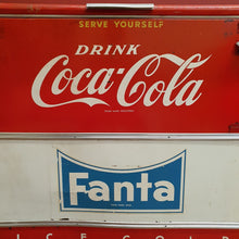 Load image into Gallery viewer, x SOLD Vintage, almost antique 1950s Coco-Cola machine or fridge.