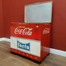 Load image into Gallery viewer, x SOLD Vintage, almost antique 1950s Coco-Cola machine or fridge.