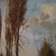 Load image into Gallery viewer, x SOLD Large and well painted Dutch Country Scene Oil on Canvas, Signed to the Bottom Right. B11428