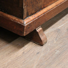 Load image into Gallery viewer, x SOLD Antique French circa 1840 Blanket Box or Coffer, Trunk or Chest with Iron Handles. B11817a