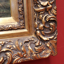 Load image into Gallery viewer, x SOLD Antique Gilt Timber Frame Oil on Canvas, Oil Painting, Country Landscape Scene. B11701
