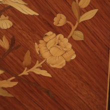 Load image into Gallery viewer, x SOLD French Walnut and Marble Hall Cabinet or Side Cupboard with Marble Top and Felt Lined. B11869