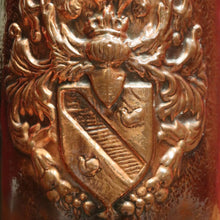 Load image into Gallery viewer, x SOLD Antique French Brass and Copper Umbrella Holder or Stand, also for Walking Sticks or Canes. B11872