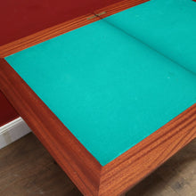 Load image into Gallery viewer, x SOLD Antique French Walnut and Marquetry Top Fold-Over Card Table or Games Table. B11896