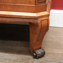 Load image into Gallery viewer, x SOLD Antique French China Cabinet, Display Cupboard or Bookcase, Glass Shelves. B12048