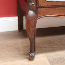 Load image into Gallery viewer, x SOLD Antique French Oak Writing Bureau with Two Drawers Below the Desk. Chest of Drawers. B11464