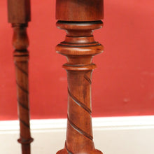 Load image into Gallery viewer, x SOLD Antique English Burr Walnut Drop Leaf Table, Wine, Side, Sutherland Table. B11810