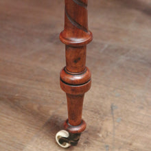 Load image into Gallery viewer, x SOLD Antique English Burr Walnut Drop Leaf Table, Wine, Side, Sutherland Table. B11810