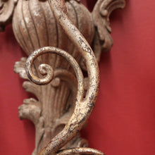 Load image into Gallery viewer, x SOLD Antique Italian Villa Wall Light or Wall Scone with Three Light Fittings. B11741
