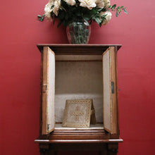 Load image into Gallery viewer, x SOLD Antique French Oak Sacrament Cabinet, Wine or Alcohol Cupboard, or Hall Cabinet. B11828