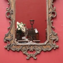 Load image into Gallery viewer, x SOLD Antique Italian Floral Gilt Wall Mirror, Hall Mirror Vanity Mirror, Gilt Frame. B11310