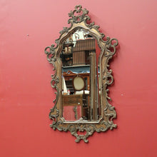 Load image into Gallery viewer, x SOLD Antique Italian Floral Gilt Wall Mirror, Hall Mirror Vanity Mirror, Gilt Frame. B11310