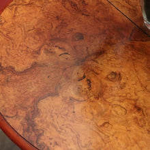 Load image into Gallery viewer, x SOLD Antique English Burr Walnut Drop Leaf Table, Wine, Side, Sutherland Table. B11810