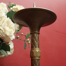 Load image into Gallery viewer, A pair of antique French candlestick holders, brass candle holders, and gargoyle feet. B11963