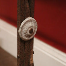 Load image into Gallery viewer, x SOLD Antique Wrought Iron and Marble Top French Outdoor Garden Table, potting Table. B11629