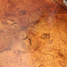 Load image into Gallery viewer, x SOLD Antique English Burr Walnut Drop Leaf Table, Wine, Side, Sutherland Table. B11810