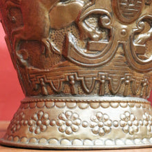 Load image into Gallery viewer, x SOLD Antique French Brass Coal Bucket, Unicorn, Lion and Fleur De Lis Bucket. B11300