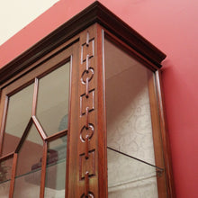 Load image into Gallery viewer, x SOLD Antique French Rosewood China Cabinet or Two door Bookcase, Glass Shelves B11530