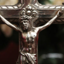 Load image into Gallery viewer, x SOLD French Crucifix or Sideboard, Table top Cross, Home Worship Jesus on the Cross. B11725