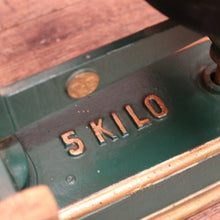 Load image into Gallery viewer, x SOLD French Force Cast Iron Market or Kitchen Scales with Brass Pans or Dishes, Decorative Display Piece. B11894