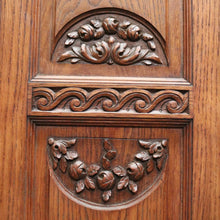 Load image into Gallery viewer, x SOLD Antique French Oak Armoire, Wardrobe, Linen Press. Antique Blind Bookcase or Storage Cabinet. B11294