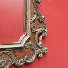 Load image into Gallery viewer, x SOLD Antique Italian Floral Gilt Wall Mirror, Hall Mirror Vanity Mirror, Gilt Frame. B11310