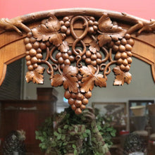 Load image into Gallery viewer, x SOLD Antique French China Cabinet, Display Cupboard or Bookcase, Glass Shelves. B12048