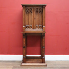 Load image into Gallery viewer, x SOLD Antique French Oak Sacrament Cabinet, Wine or Alcohol Cupboard, or Hall Cabinet. B11828