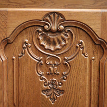 Load image into Gallery viewer, x SOLD Vintage French Oak Drinks Cabinet, Hall Cupboard or Linen Press, TV Unit. B11558