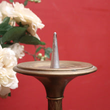 Load image into Gallery viewer, A pair of antique French candlestick holders, brass candle holders, and gargoyle feet. B11963