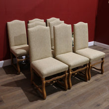 Load image into Gallery viewer, x SOLD Set of Eight (8) Vintage French-style Dining or Kitchen Chairs 11509