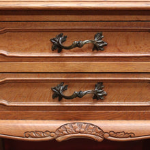 Load image into Gallery viewer, x SOLD A Pair of Vintage Bedside Cabinets or 2 Drawer, 1 Shelf Lamp Side Tables. B11798