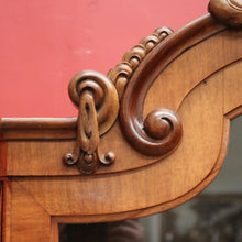 Load image into Gallery viewer, x SOLD Antique French China Cabinet, Display Cupboard or Bookcase, Glass Shelves. B12048