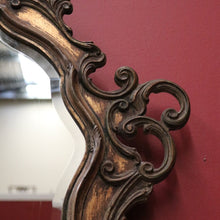 Load image into Gallery viewer, x SOLD Antique Italian Floral Gilt Wall Mirror, Hall Mirror Vanity Mirror, Gilt Frame. B11310