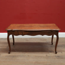 Load image into Gallery viewer, x SOLD Vintage French Coffee Table with Drawer to Each end and Brass Handles. B11703