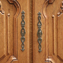 Load image into Gallery viewer, x SOLD Vintage French Oak Drinks Cabinet, Hall Cupboard or Linen Press, TV Unit. B11558