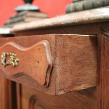Load image into Gallery viewer, x SOLD Antique Bedside Cabinets or Lamp Tables, French Antique circa 1890, Marble Tops. B11676