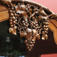 Load image into Gallery viewer, x SOLD Antique French China Cabinet, Display Cupboard or Bookcase, Glass Shelves. B12048