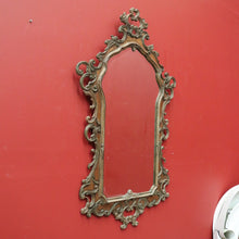 Load image into Gallery viewer, x SOLD Antique Italian Floral Gilt Wall Mirror, Hall Mirror Vanity Mirror, Gilt Frame. B11310