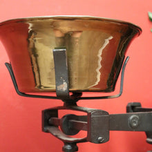 Load image into Gallery viewer, x SOLD Antique French Cast Iron and Brass Pan Scales, Kitchen, Fruit Market Scales. B11893