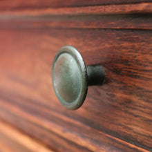 Load image into Gallery viewer, x SOLD Antique French Bedside Cabinet or Lamp Side Table with Cupboard and Drawer Storage B11438