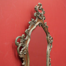 Load image into Gallery viewer, x SOLD Antique Italian Floral Gilt Wall Mirror, Hall Mirror Vanity Mirror, Gilt Frame. B11310